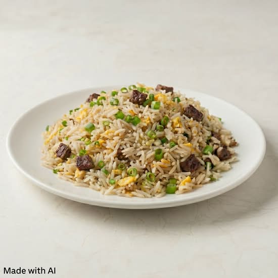 146. Beef Fried Rice 生炒牛肉飯